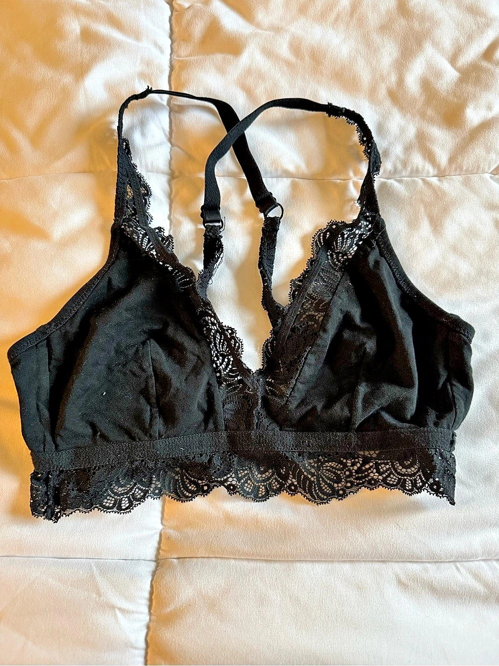 Aerie Black Lace Bralette